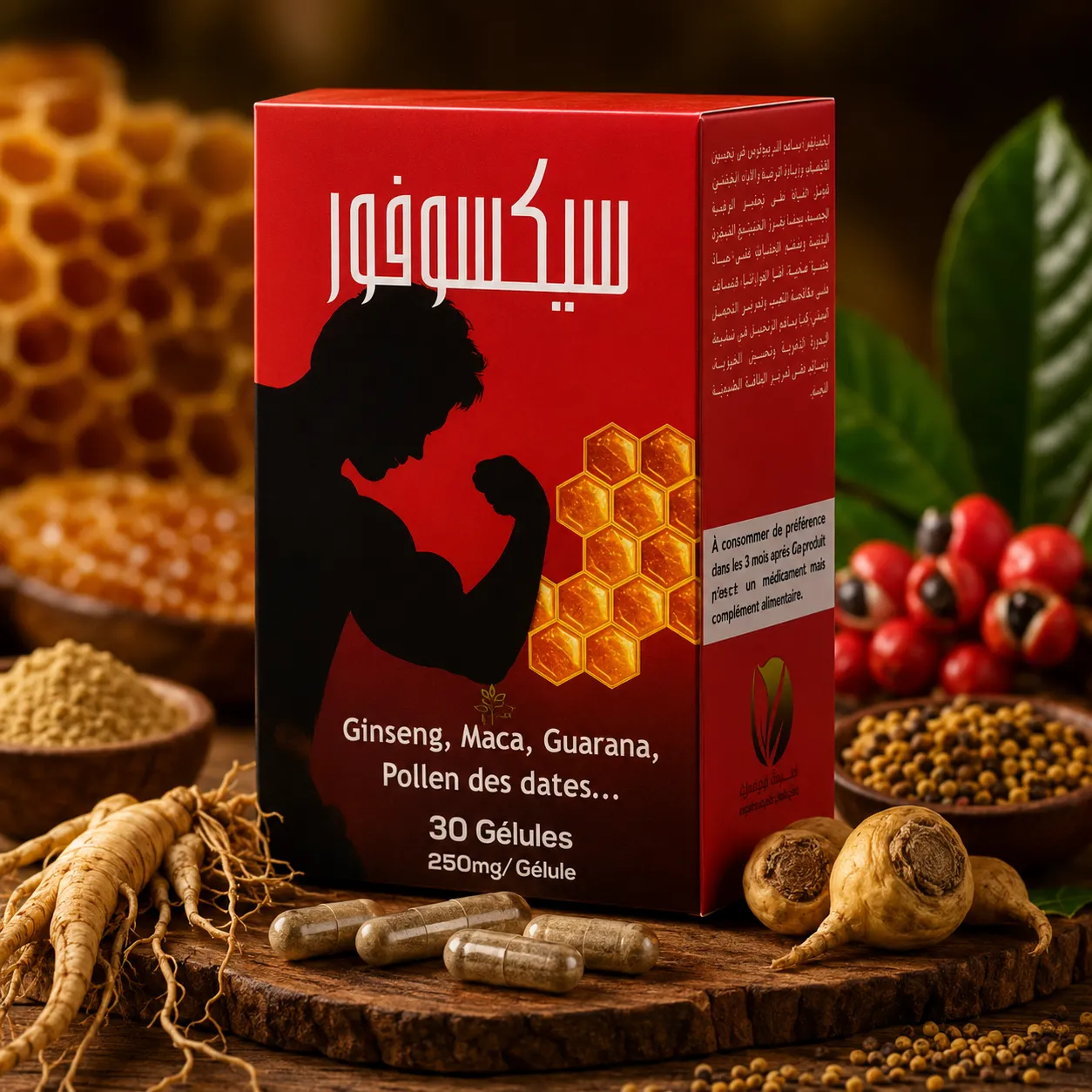 سيكسو فور (SEXOFOR) – الحل الطبيعي لسرعة القذف، ضعف الرغبة وإنكماش القضيب (30 كبسولة) | مؤسسة بابا علال للطيبات
